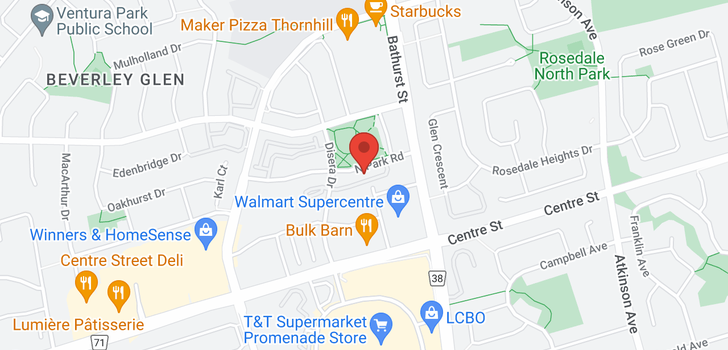 map of #1706 -7 NORTH PARK RD